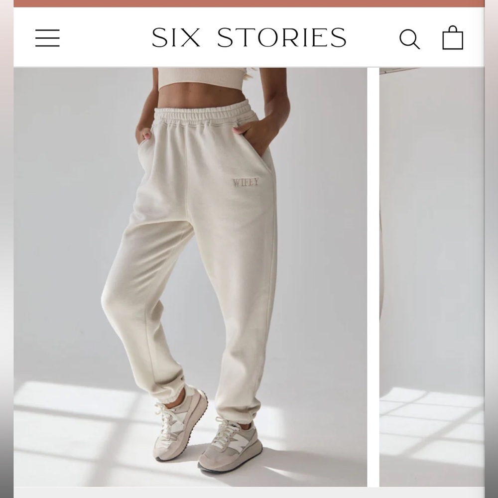 NWT WIFEY SWEATPANTS